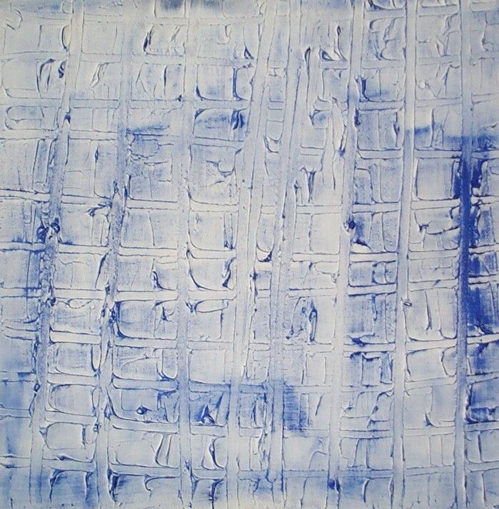 Alex Arnold - Symbolisierung von Yin und Yang: Element Wasser (2001). Acryl auf Leinwand.