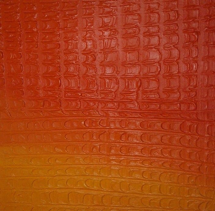 Alex Arnold - Symbolisierung von Yin und Yang: Element Feuer (2001). Acryl auf Leinwand.